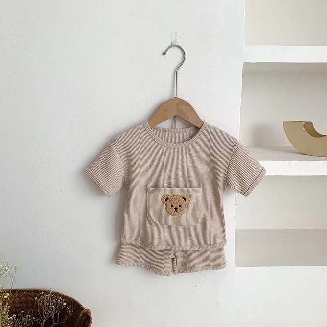 bear waffle setup 〝khaki〟