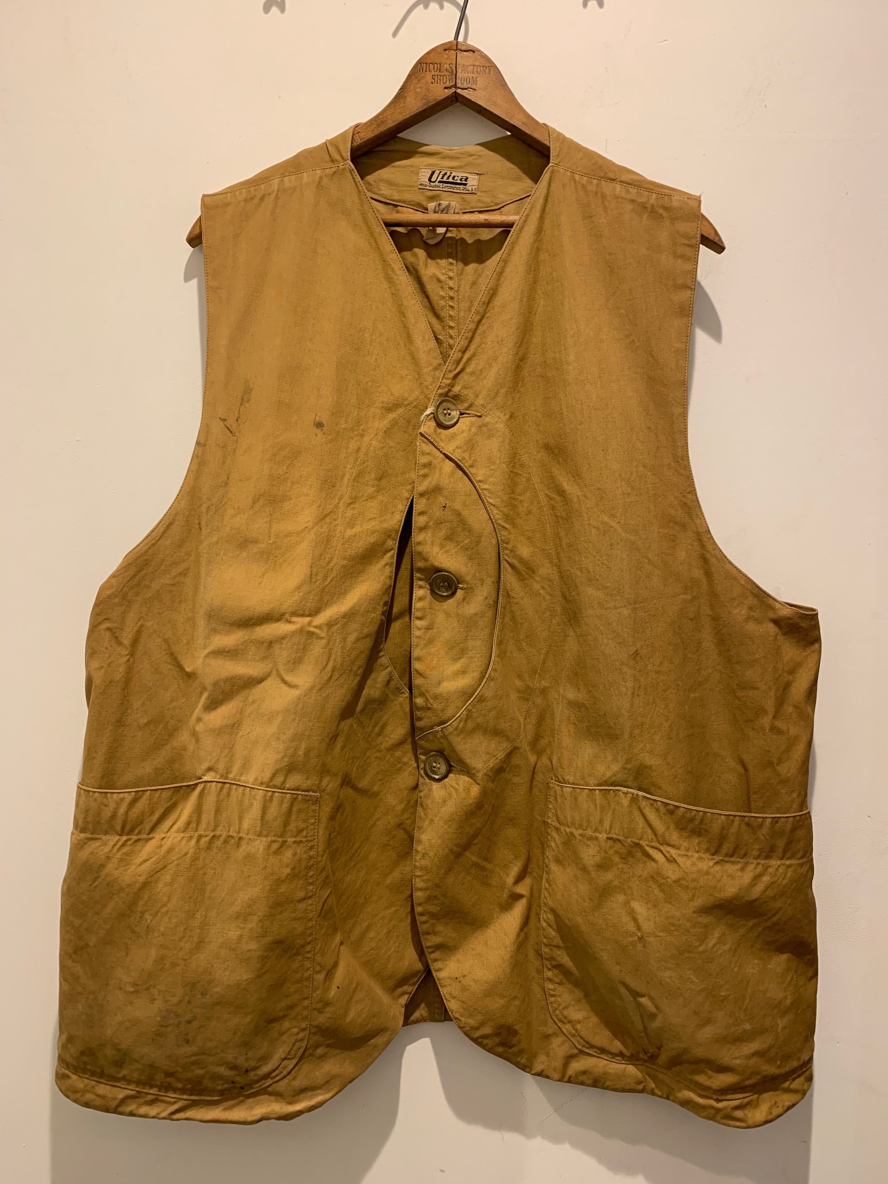 1930's Vintage Duxbak Hunting Vest | SEGA-RU