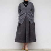 Pale Jute Bijou Bouton Cardigan GRAY