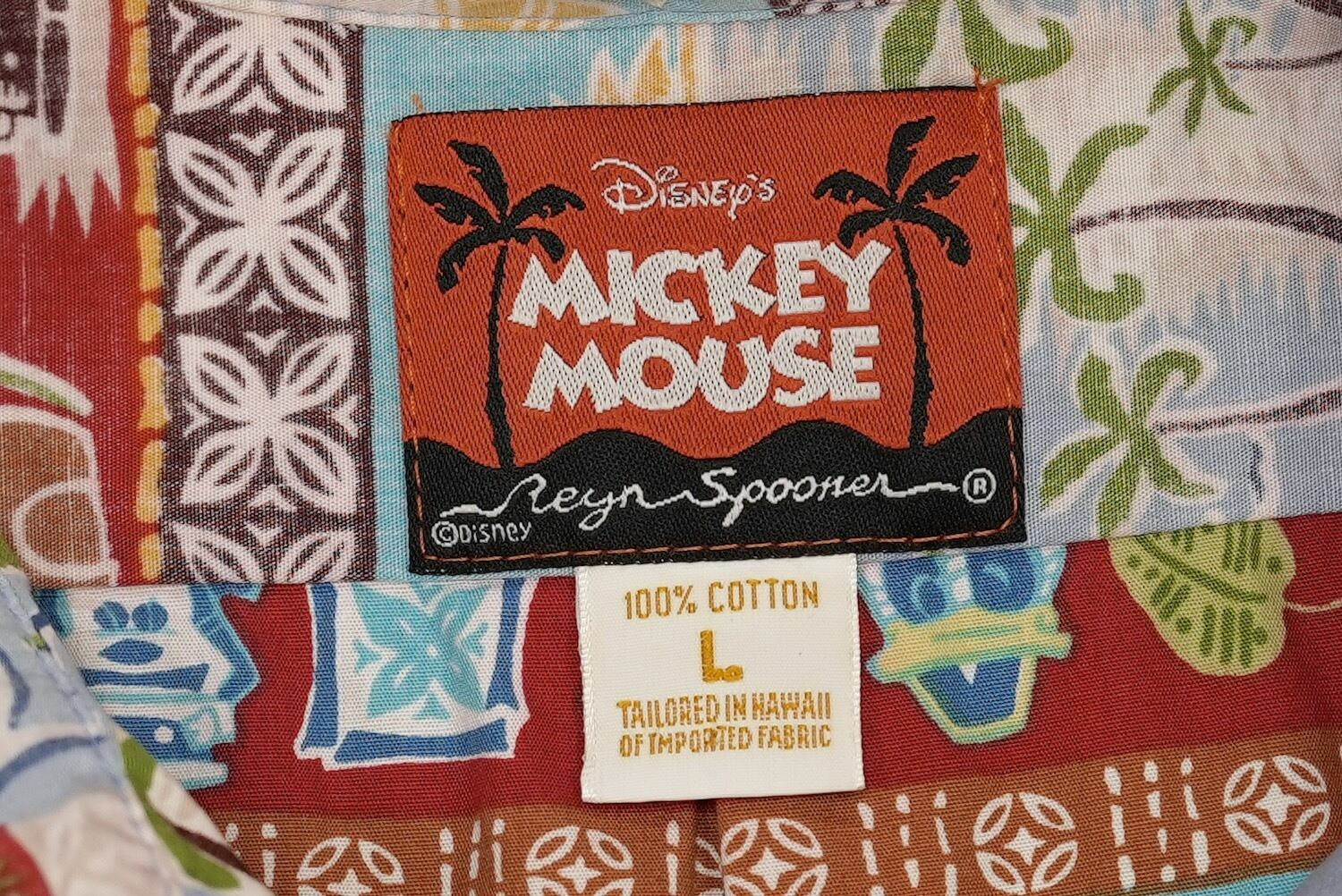 4269 reyn spooner レインスプーナー ミッキーマウス ディズニー