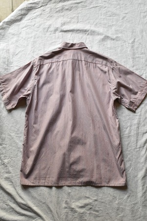 “PIERRE CARDIN” Orange line S/S France made shirt