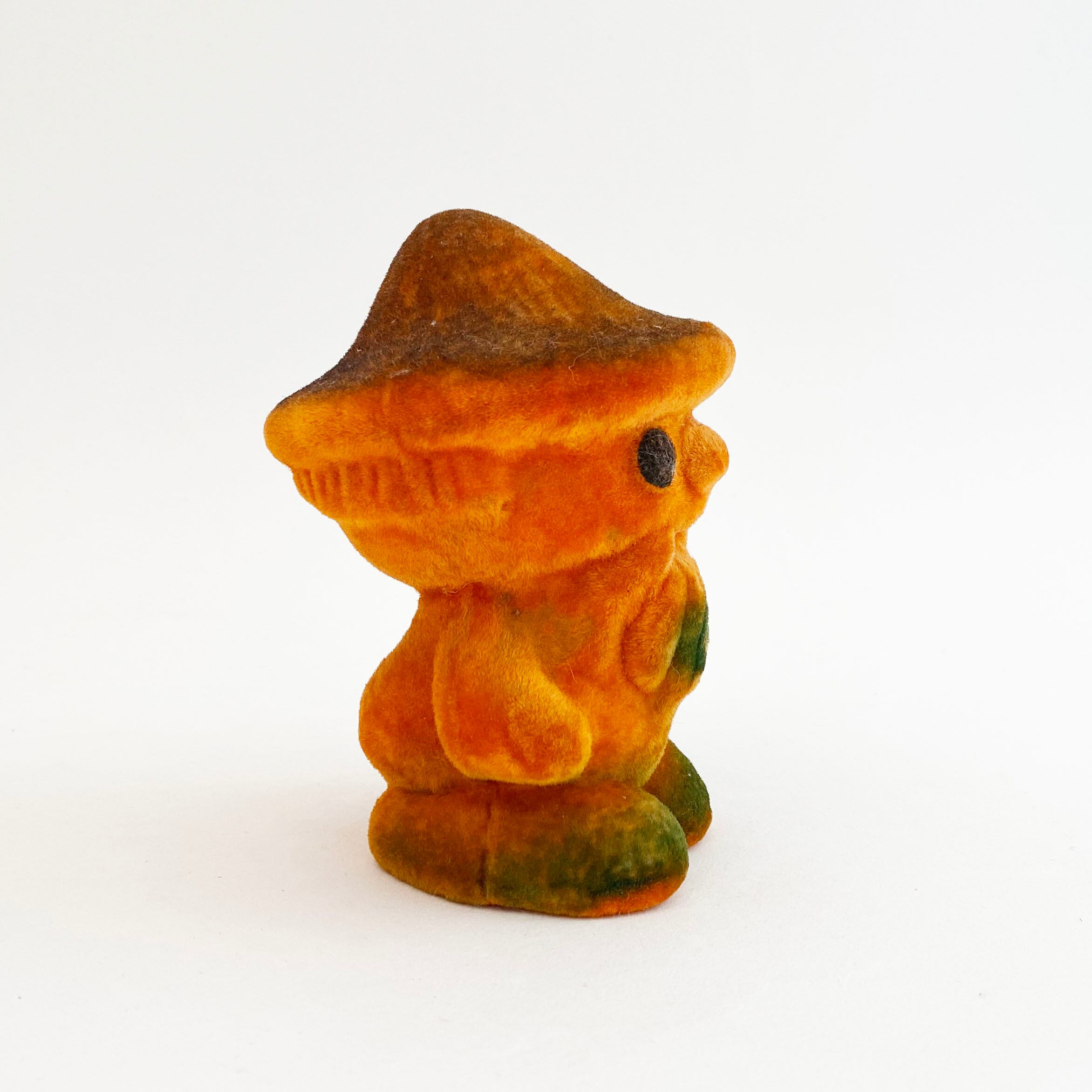 スポンジ人形（きのこおじさん/オレンジ緑）