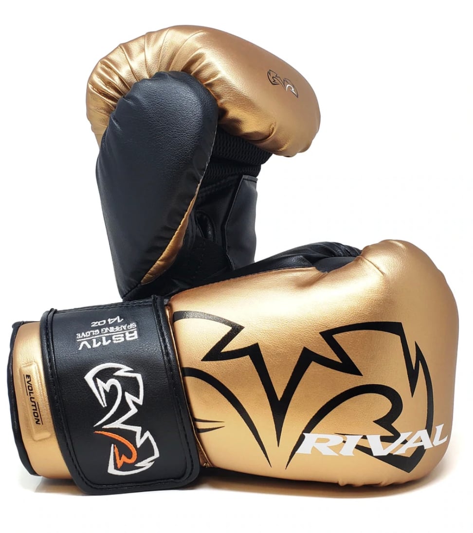 RIVALライバル　RS11Vエボリューション　ゴールドEVOLUTION SPARRING GLOVES | ボクシング格闘技専門店　 OLDROOKIE powered by BASE