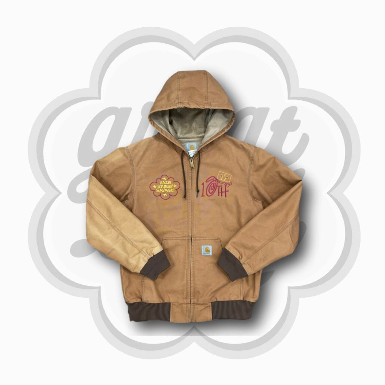 STUSSY CARHARTT HAZE SAVAGE OILWORKS LIMITED JACKET XL | BRAND 