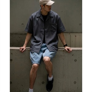Front pocket design shirt C4324