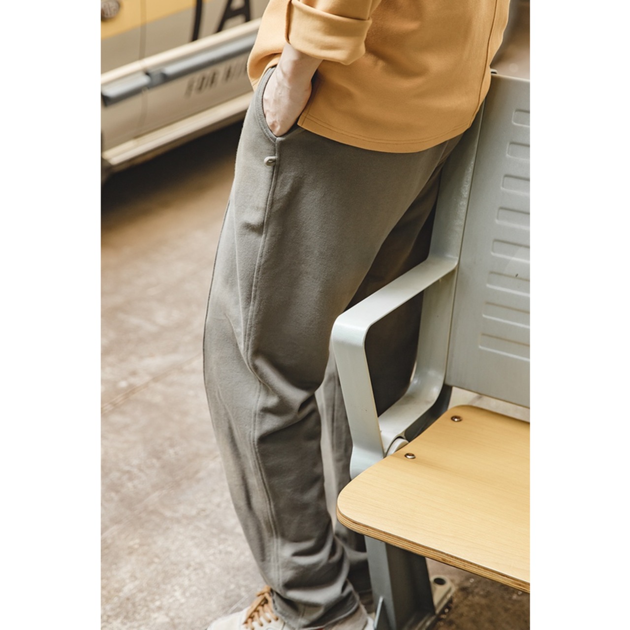 Side Line Drawstring Jogger Pants ◇2color H0283
