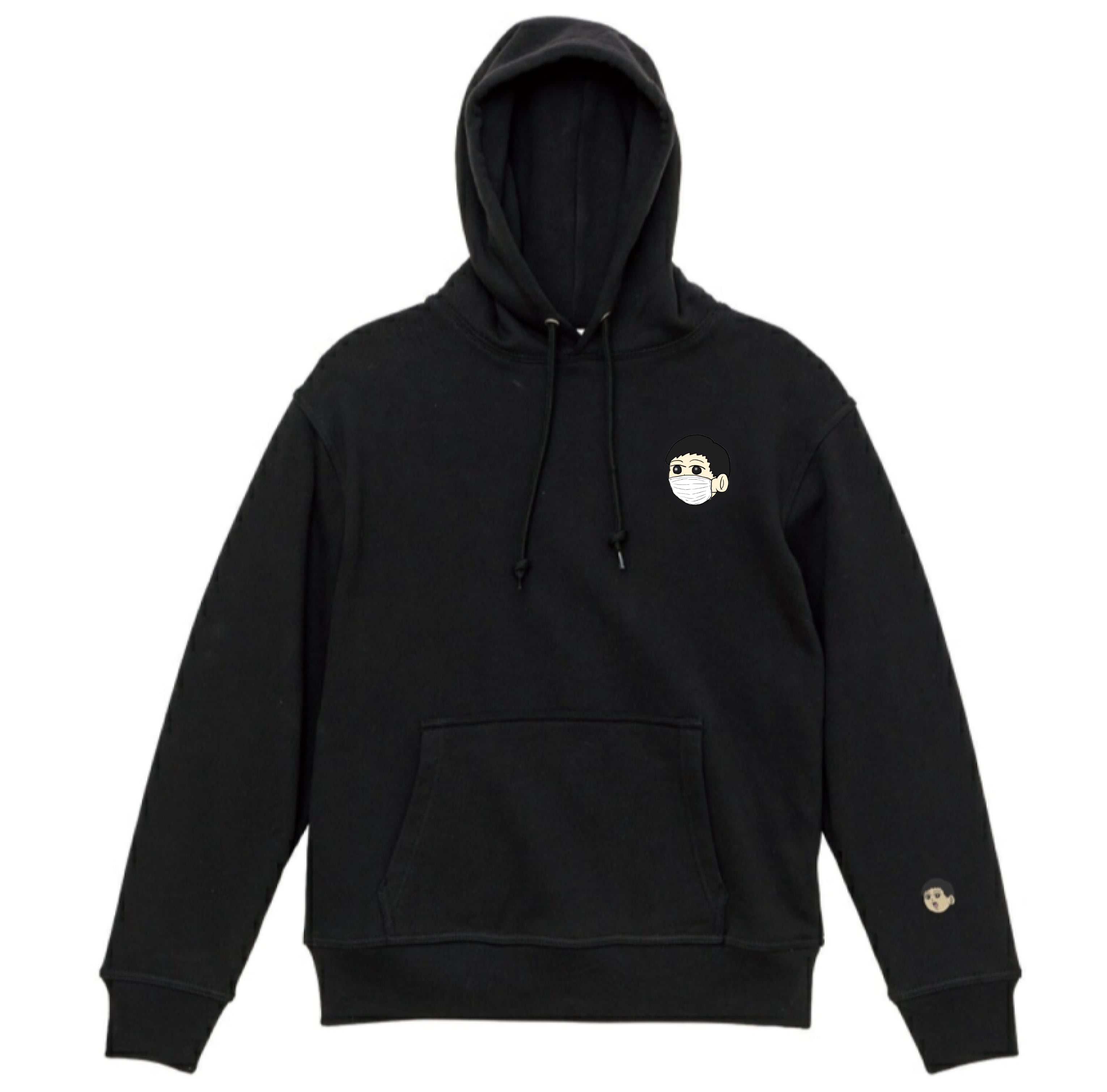 【1週間限定受注生産】マスクみのるくんパーカー 4色展開