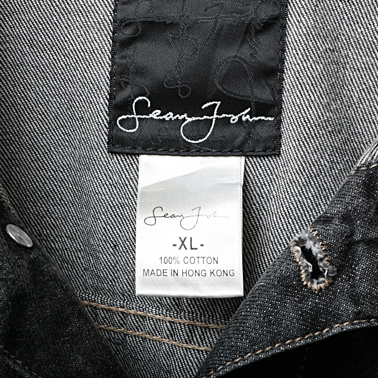 Sean John ショーンジョン デニム トラッカー ジャケット 古着 used