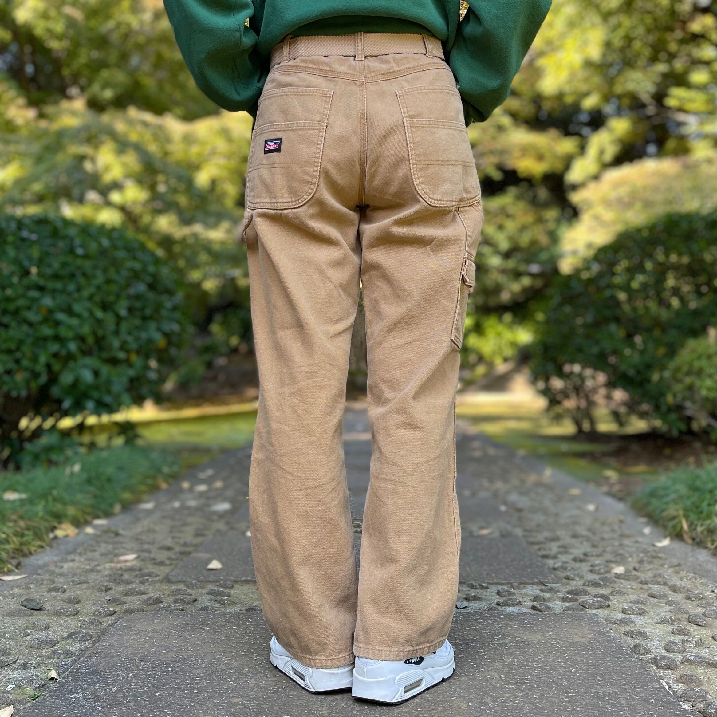 【WORK PANTS】ワークパンツ カナダ製 ネイビー W30