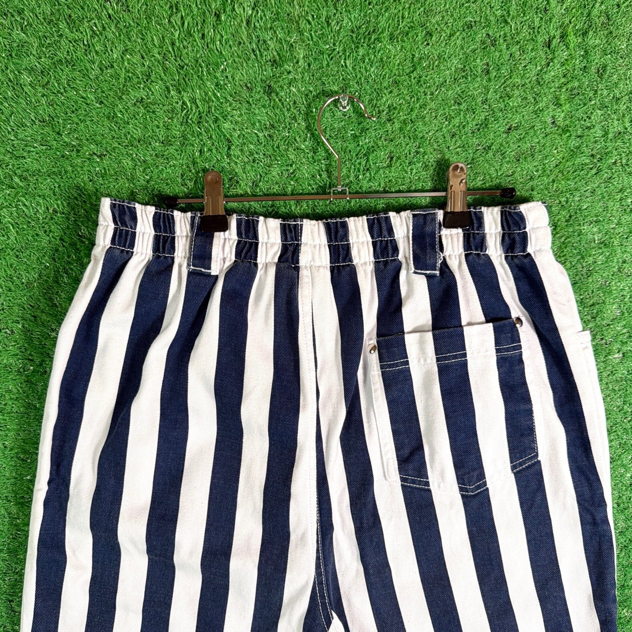 Men's】 90s ストライプ コットン ハーフパンツ / 90年代 古着