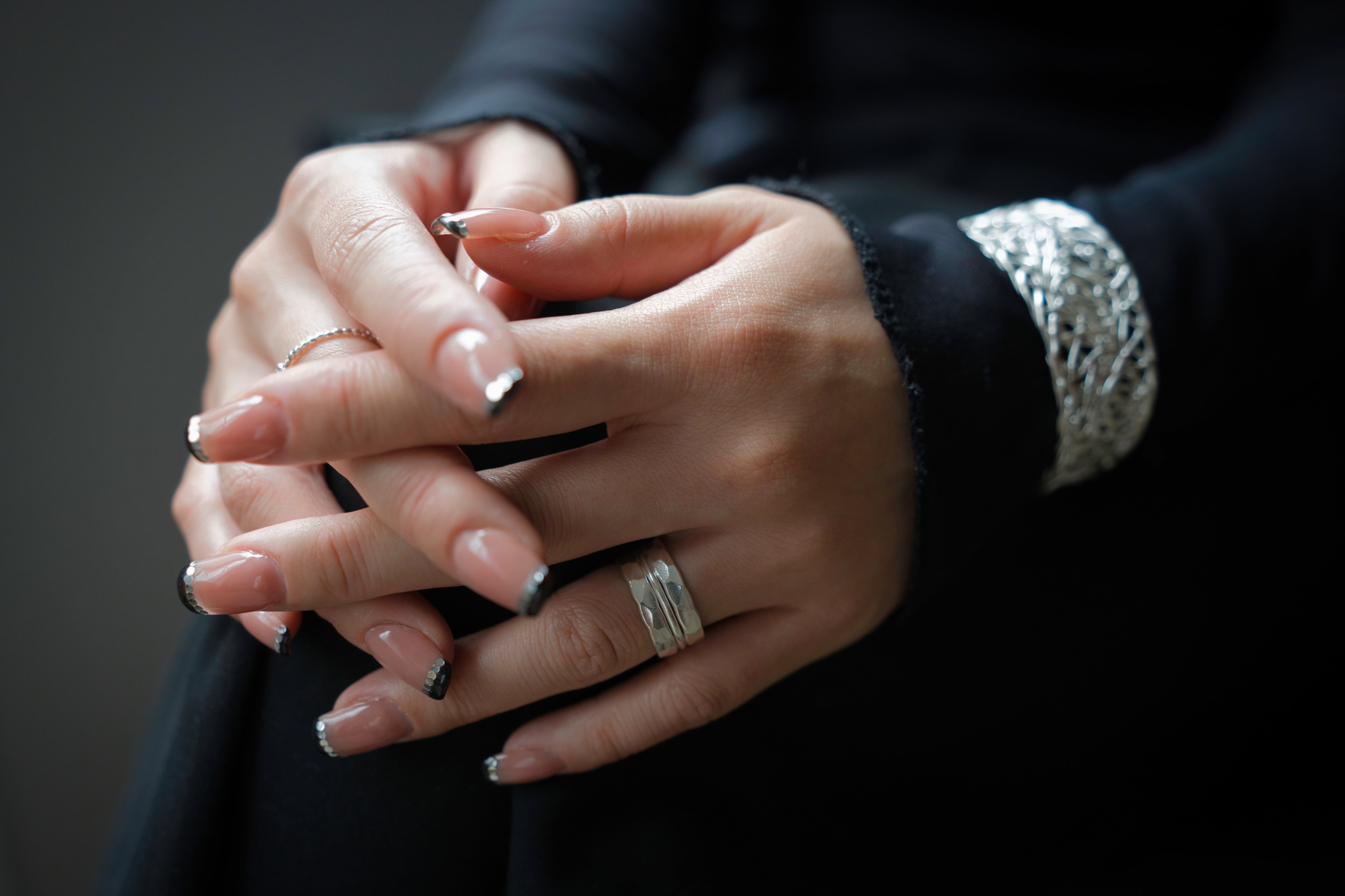 [m-BL001] Karen Silver Bangle カレンシルバー Karen silver bangle | BaA-silver-