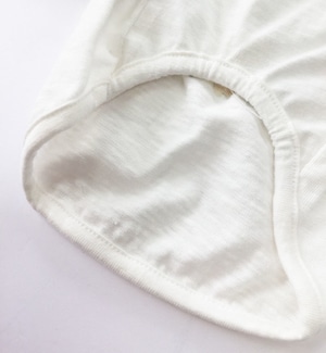 Petit Bijou【正規輸入】スクールシャツ　袖なし　ホワイト 0047