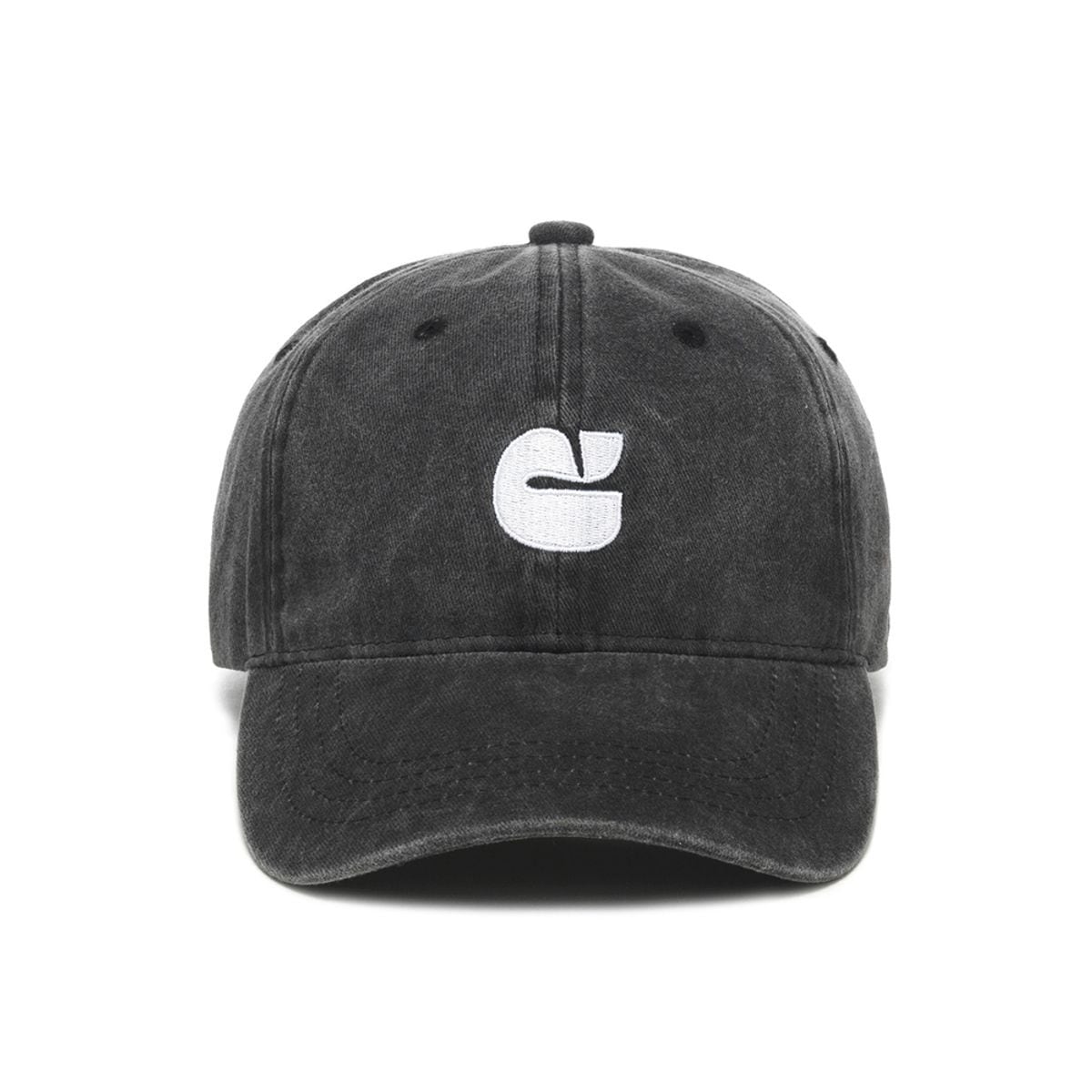 New Logo Washed Cap 帽子 ☆aespa カリナ 着用!!【CARLYN】New Logo Washed Cap BLACK