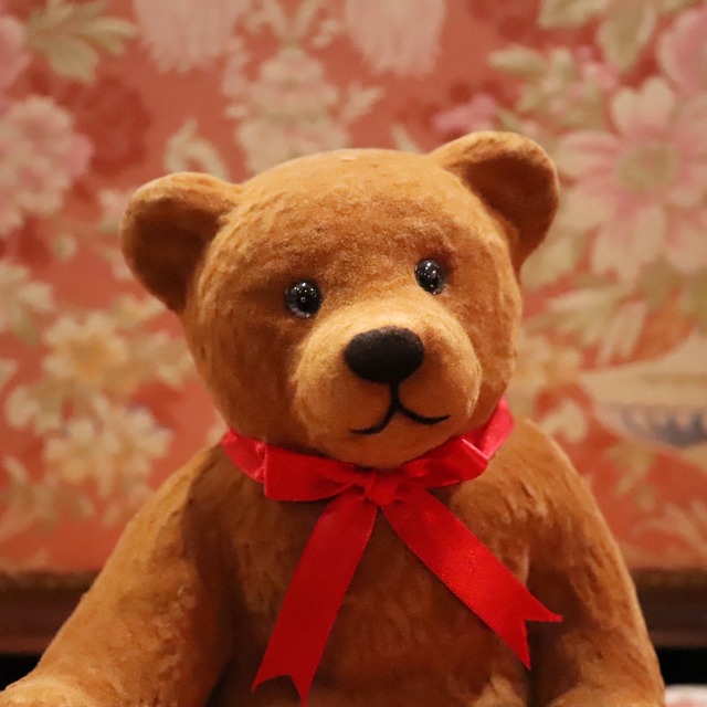 かわいいくまちゃん貯金箱 赤いリボン テディベア フェルト 置物 インテリア 昭和レトロ ビンテージ 古着屋 Sputonic かわいいくまちゃん貯金箱 赤いリボン テディベア フェルト 置物 インテリア 昭和レトロ ビンテージ 古着屋 Sputonic