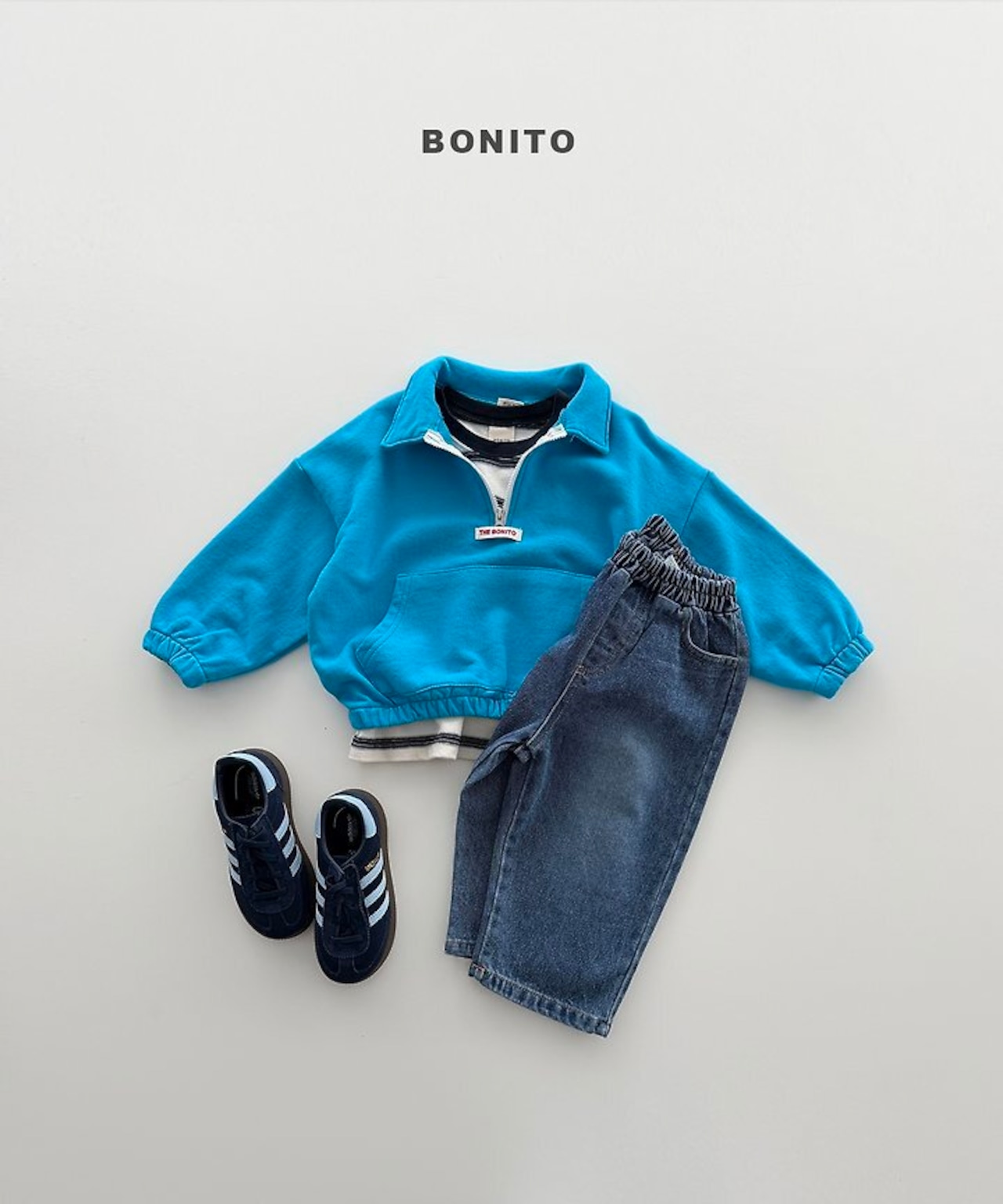【取寄/韓国直送】BONITO 26/AT ブラッシュデニム|夏服|韓国子供服