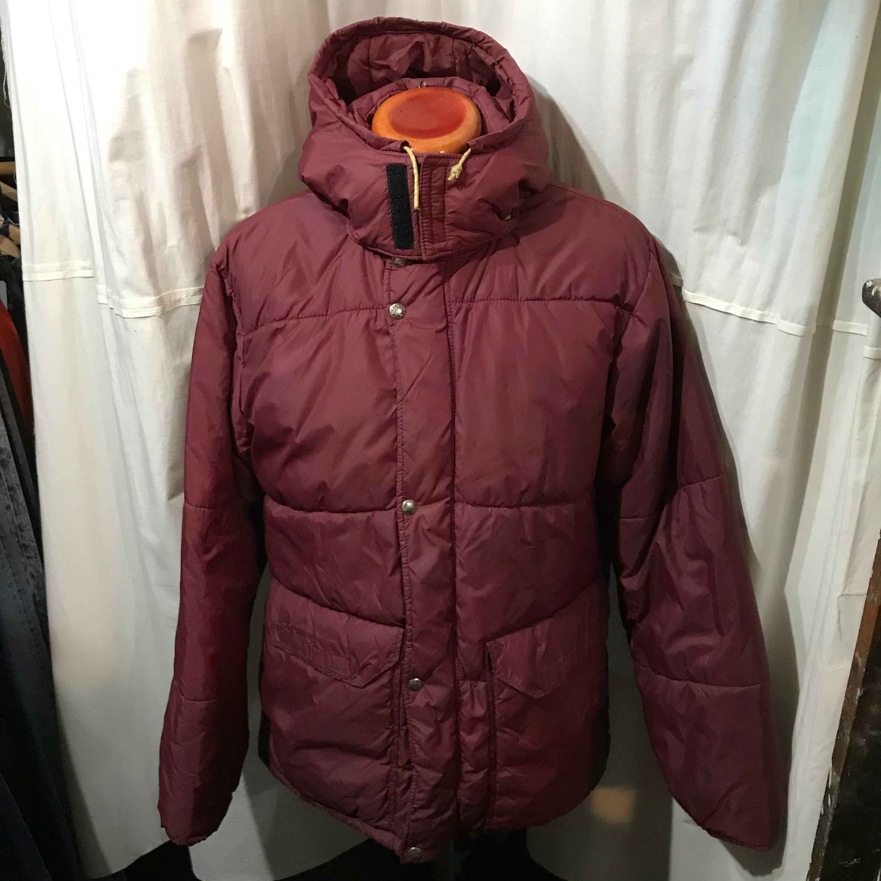70's vintage THE NORTH  FACE 茶タグ ノースフェイス ダウンジャケット メンズM~L