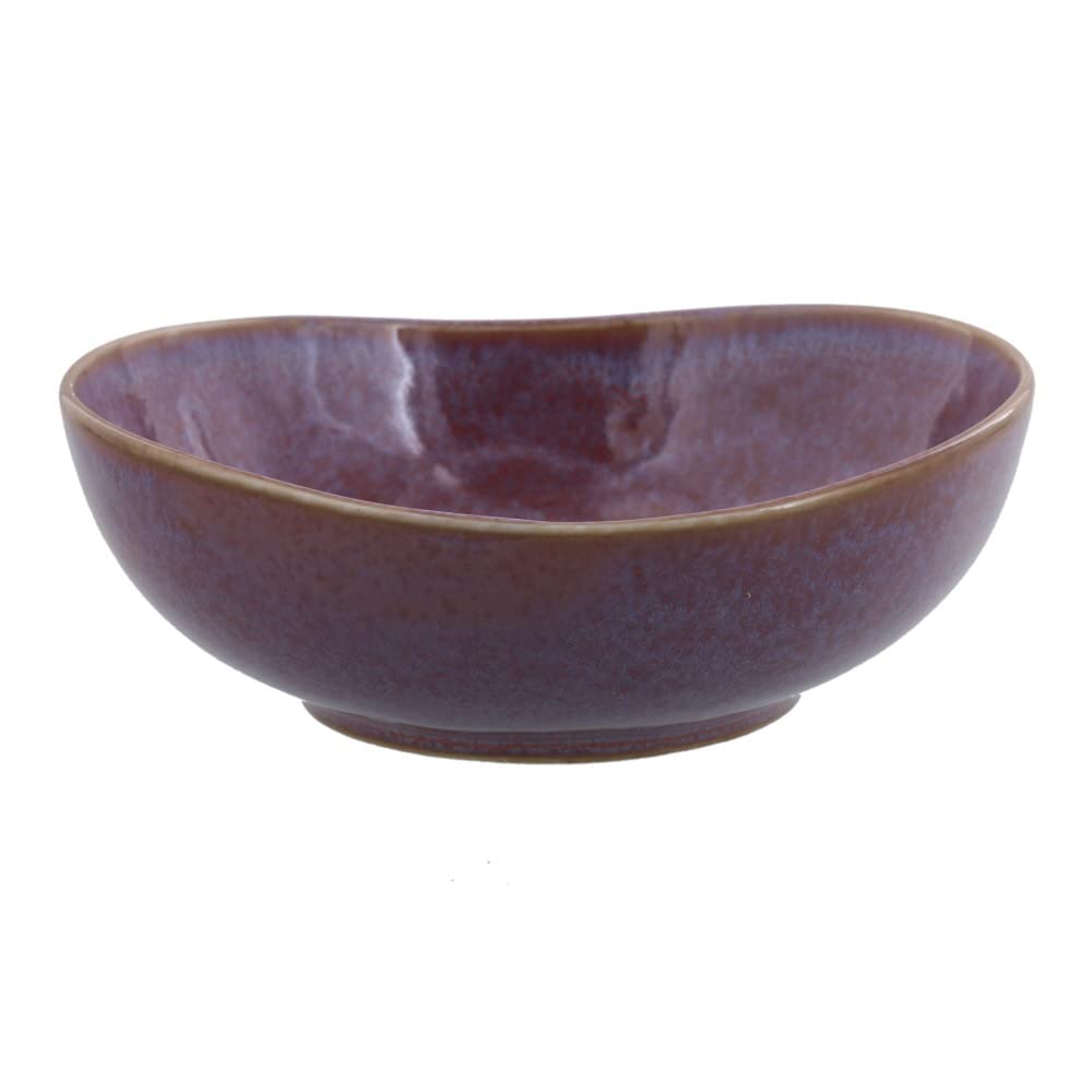【在庫のみ】EAST table(イーストテーブル) 中鉢 楕円窯変 16.8cm 薄明 朝(あさ) 16.8cm 日本製 レンジ対応 食洗機対応 和食器 ボウル 17-020-01