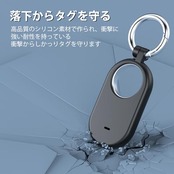 For Galaxy SmartTag2 ケース Galaxy SmartTag2対応保護ケース Galaxy SmartTag2用カバー For SmartTag2 カバー キーリング 防水 防塵 耐衝撃 傷防止 軽量 滑り止め 無臭 シリコン 落下防止