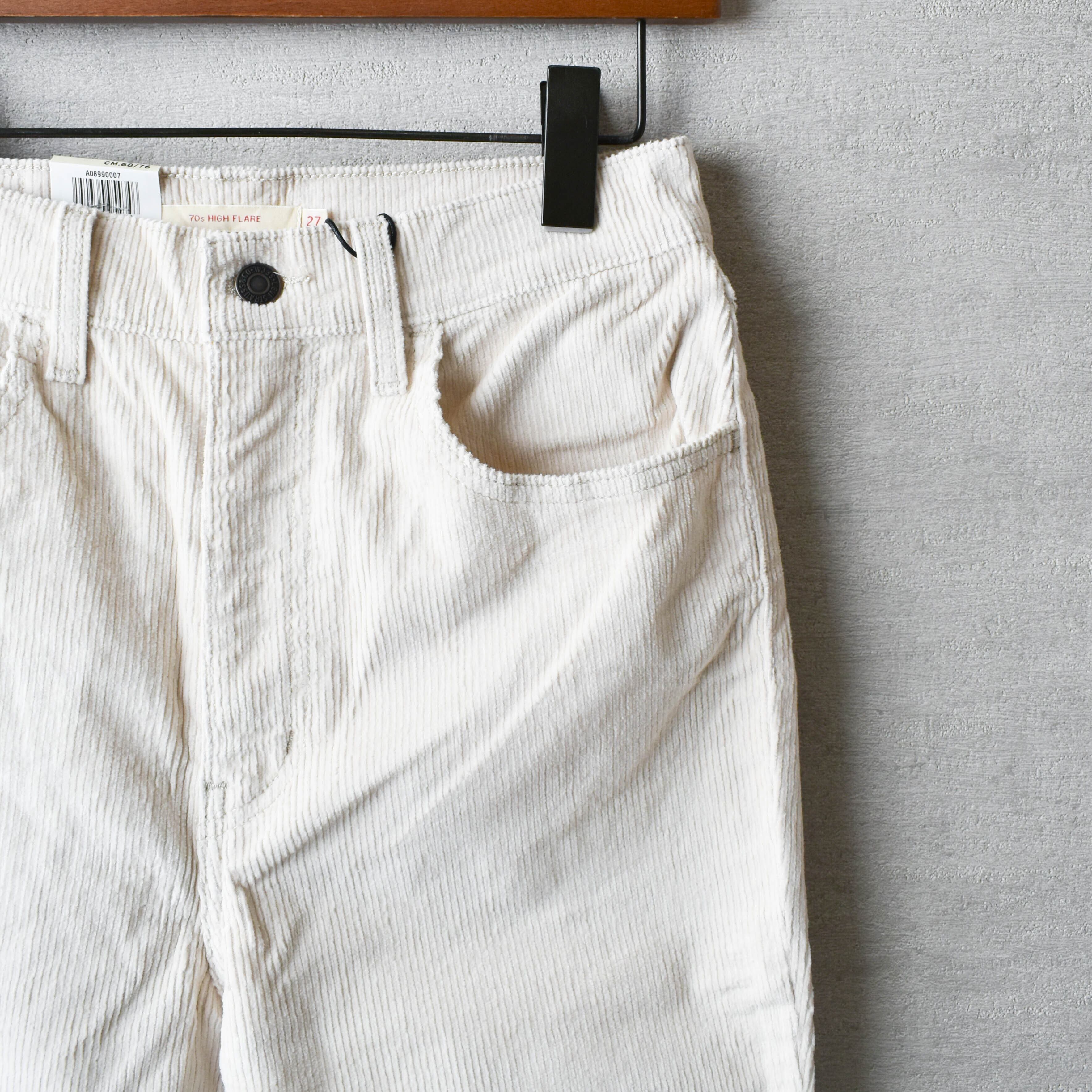 [NEW] LEVI'S 70S HIGH FLARE ベージュ A0899-0007