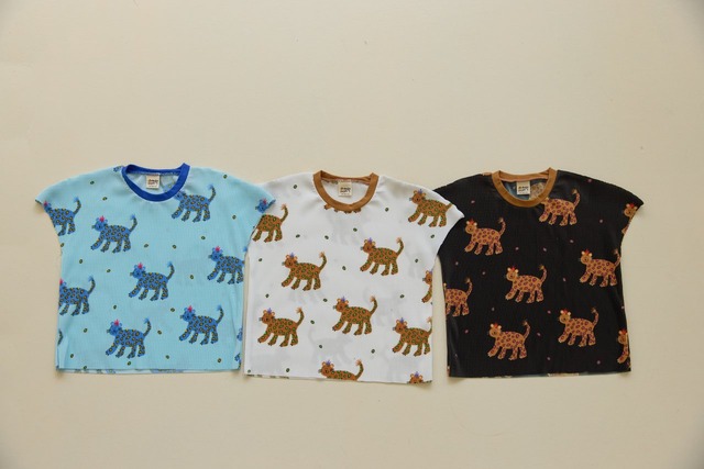 [Orangemom] Leopard print shirt / [오렌지맘] 표범주름티셔츠
