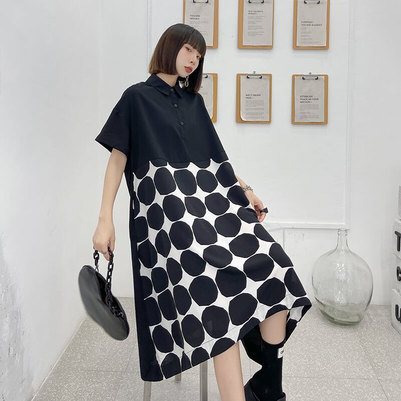 ブラックドレス スプリングサマー薄手ロングスカート 春物 夏物 ラブタオタオダレンハウス52967261998