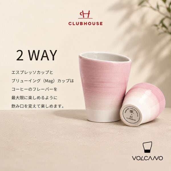 マグカップ 専用箱付き VOLCANO Mug 265cc オンラインボックス 2個セット | フジ産業公式