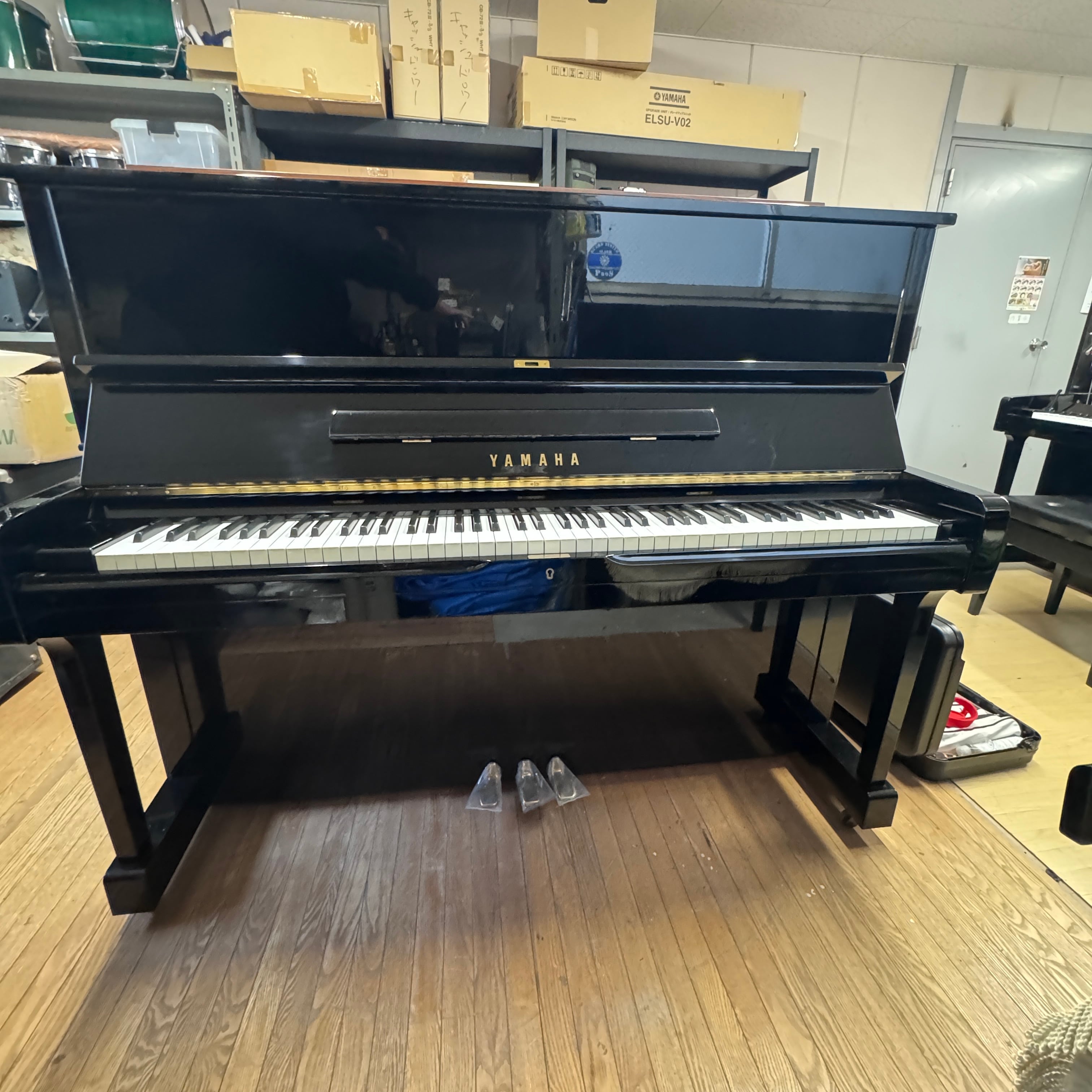 ヤマハ中古アップライト U1H 原整備倉庫展示中 | 日本楽芸社 PIANOPARK
