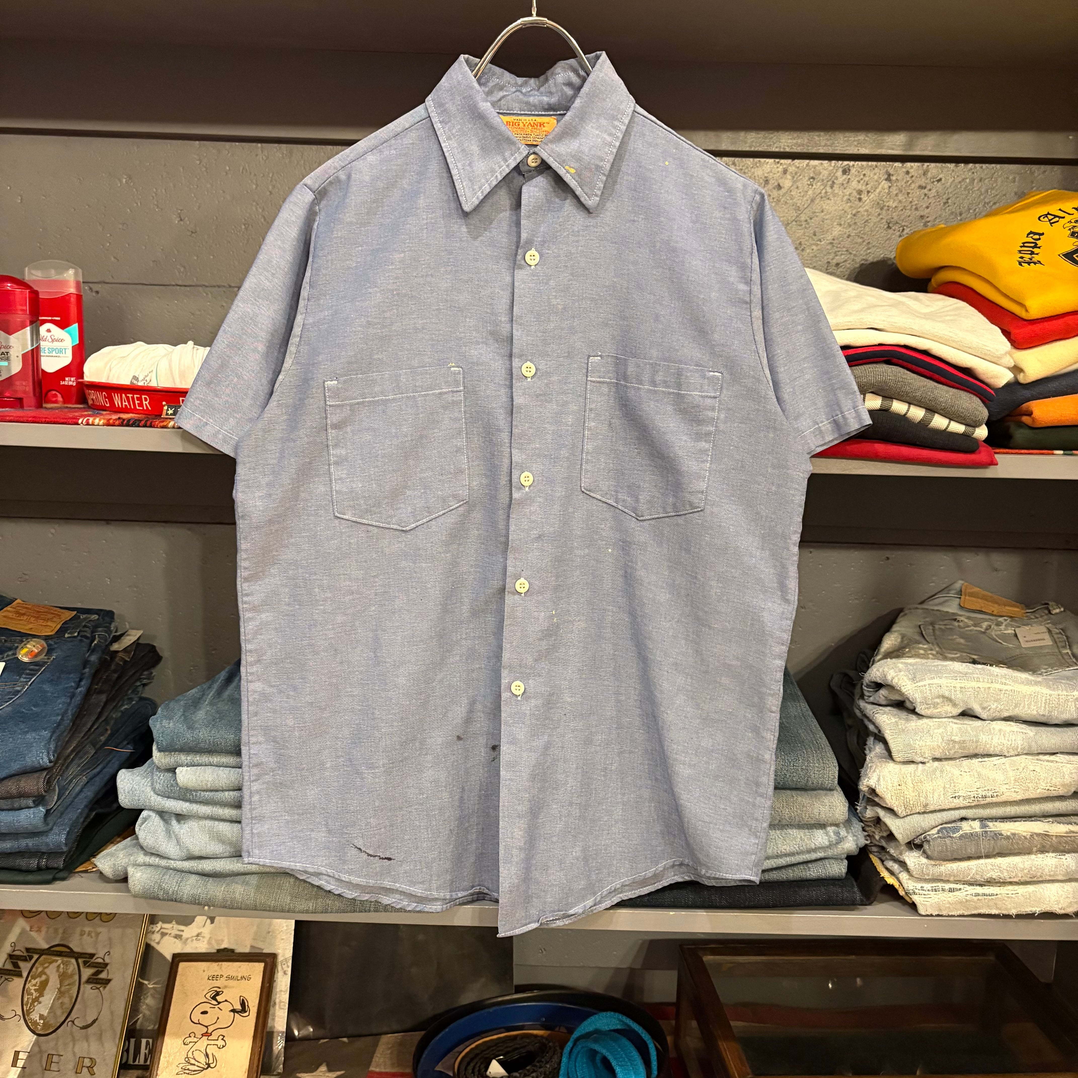 70s BIG YANK S/S Chambray Shirt USA製 | VOSTOK