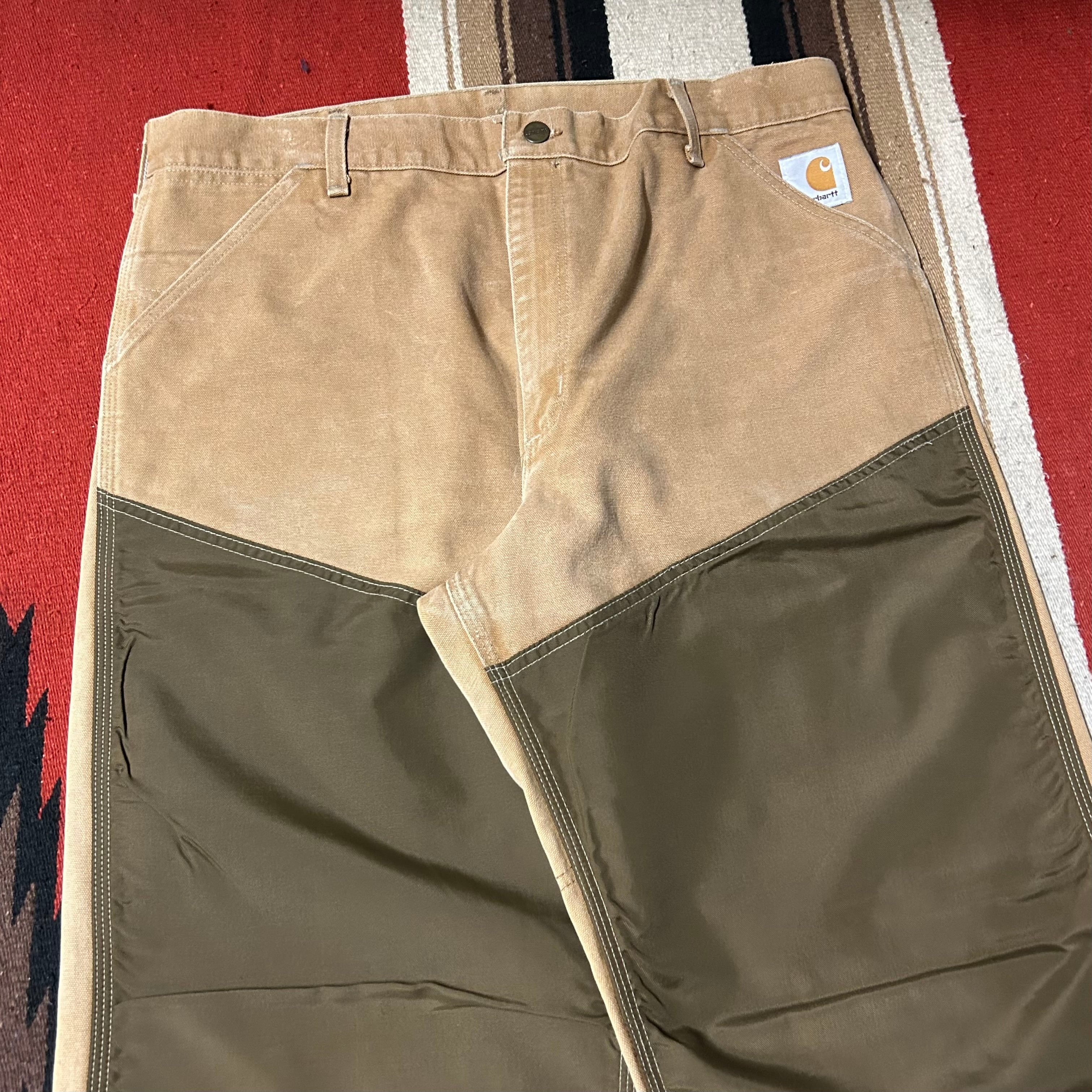 90s USA製 Carhartt Nylon×Duck Hunting Pants 