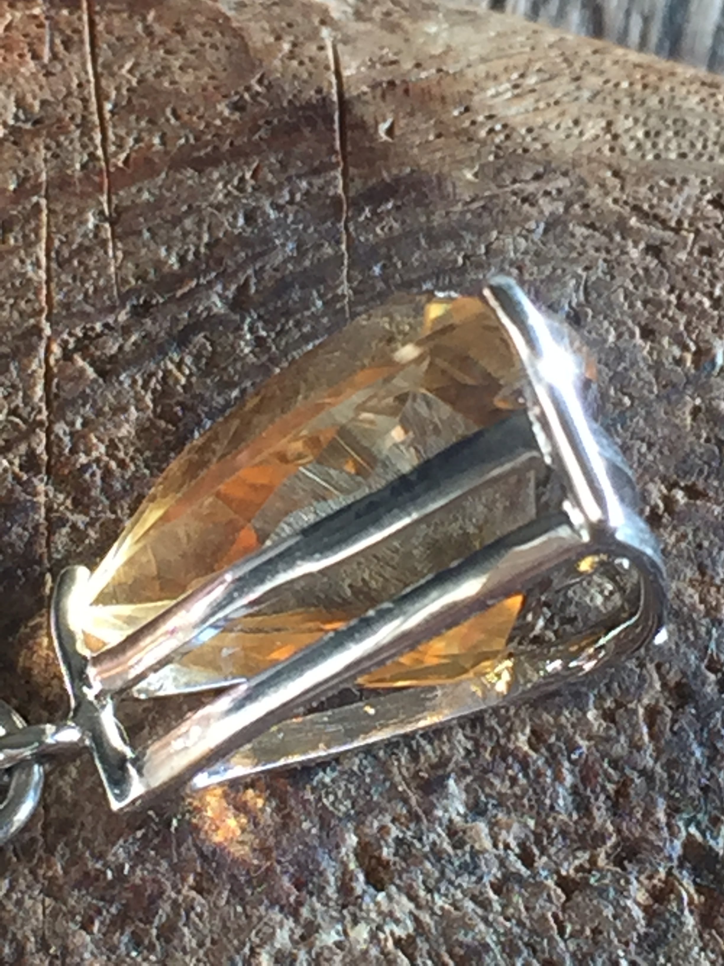 天御中主尊（アメノミナカヌシ）様のメッセージ付 宝石質シトリン