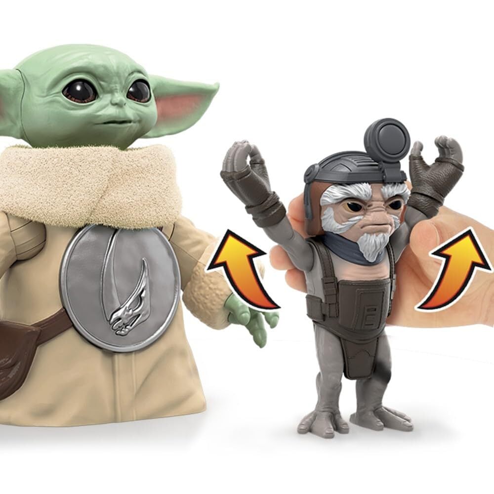 ハズブロ スター・ウォーズ マンダロリアン&グローグー ハグして