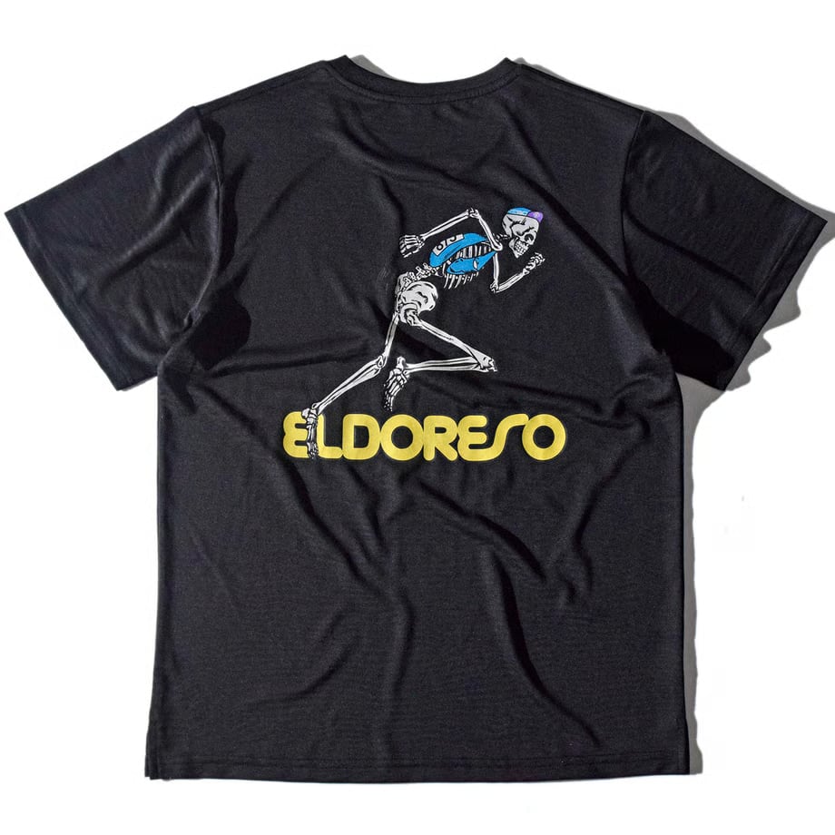ELDORESO(エルドレッソ)Boneman Tee -Black メンズレディース半袖Tシャツ