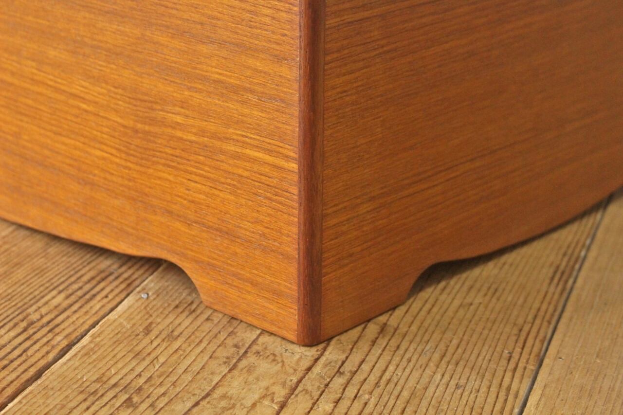 ヴィンテージ チーク材 花台 展示台 ローテーブル 座卓 机