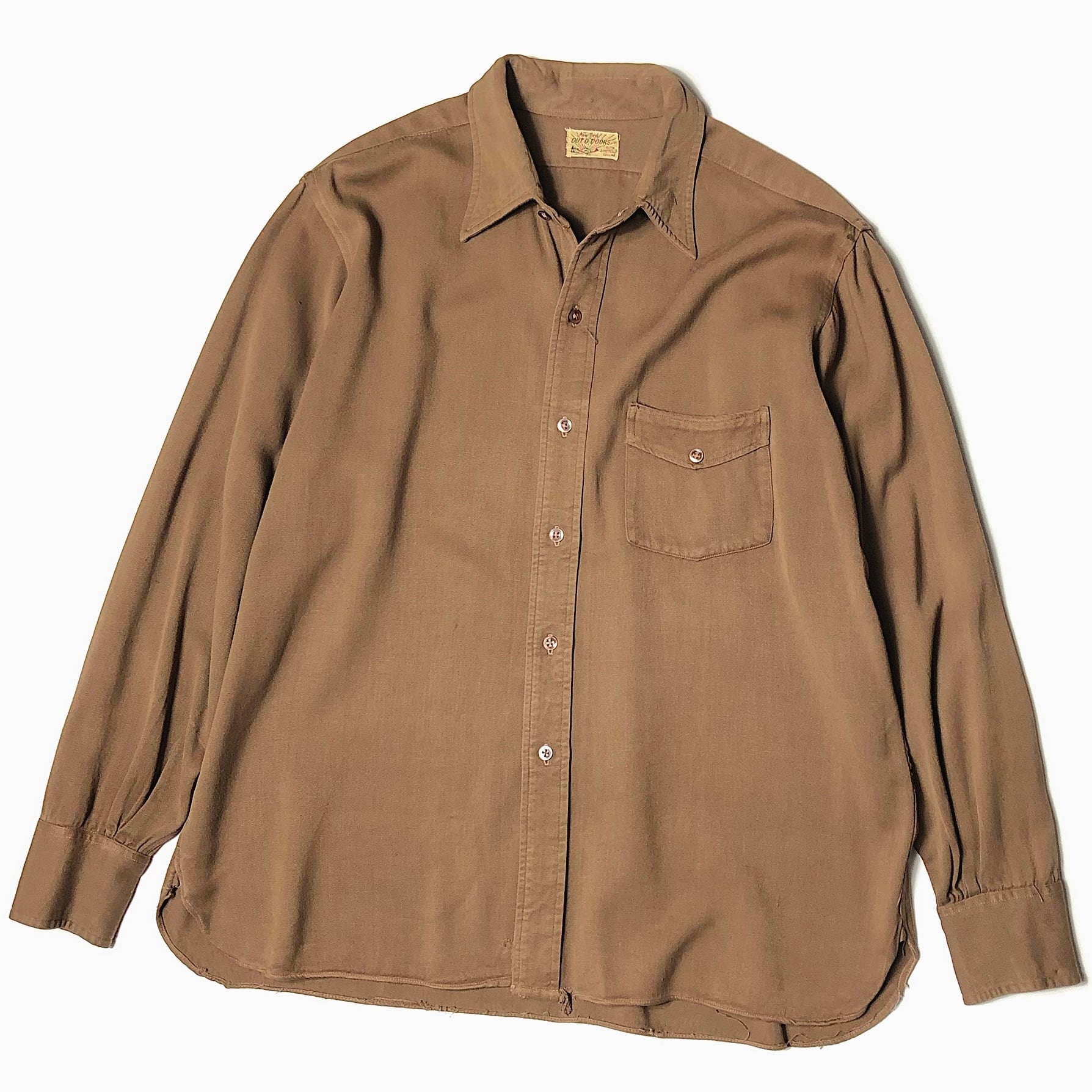 40s New Era OUT O'DOORS レーヨンシャツ ウエスタンシャツ 【公式通販】