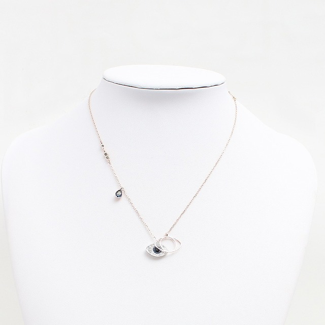 スワロフスキー SWAROVSKI ネックレス 5172560 レディース スワロフスキーシンボリック Swarovski Symbolic ピンクゴールド ブルー