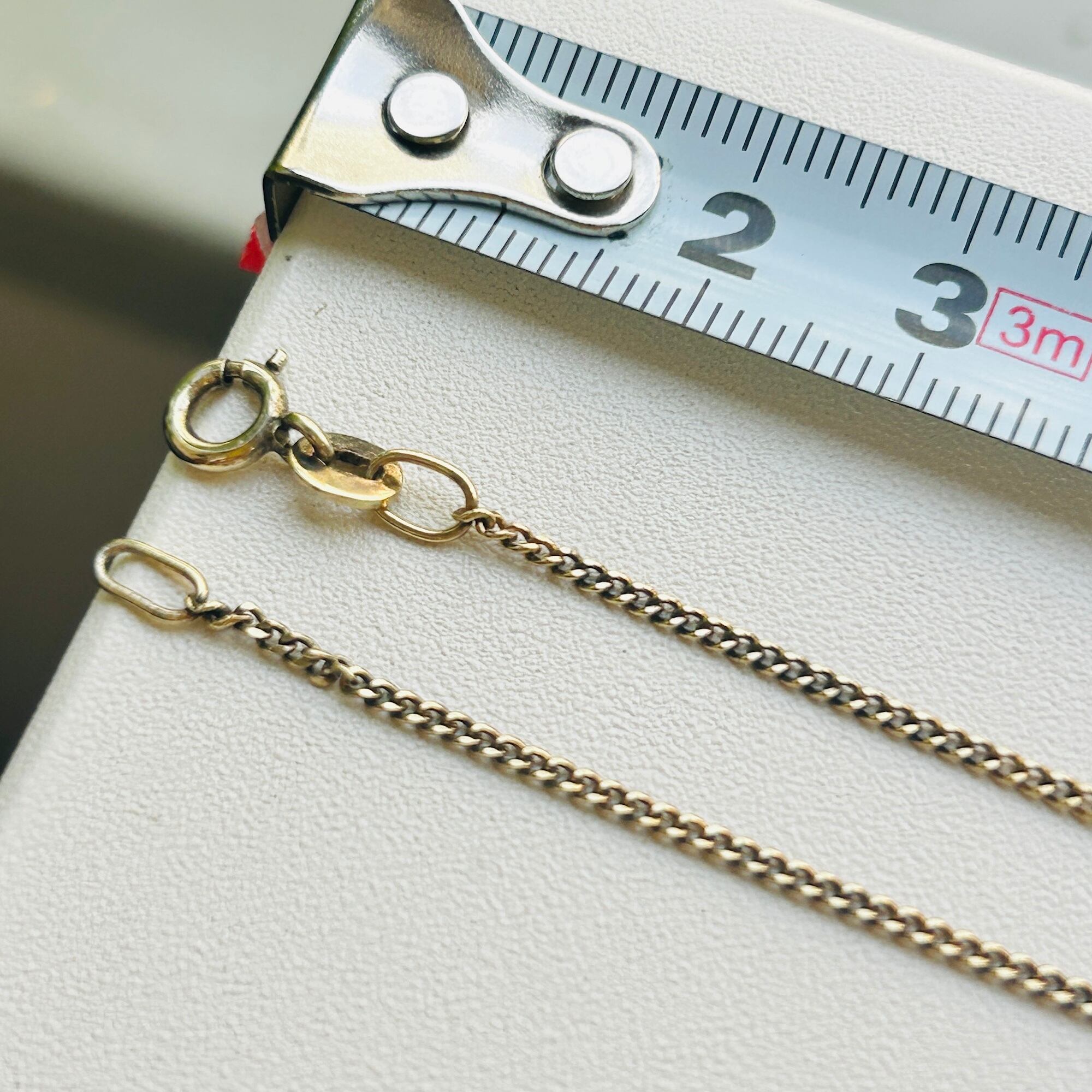フランスGPアヒルチャーム Old Stock GPチェーンネックレス（37cm