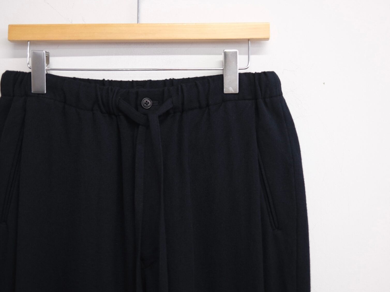 ULTERIOR” WASHED W/R CASH TWILL DRAWSTRING PANTS” | Lapel online store