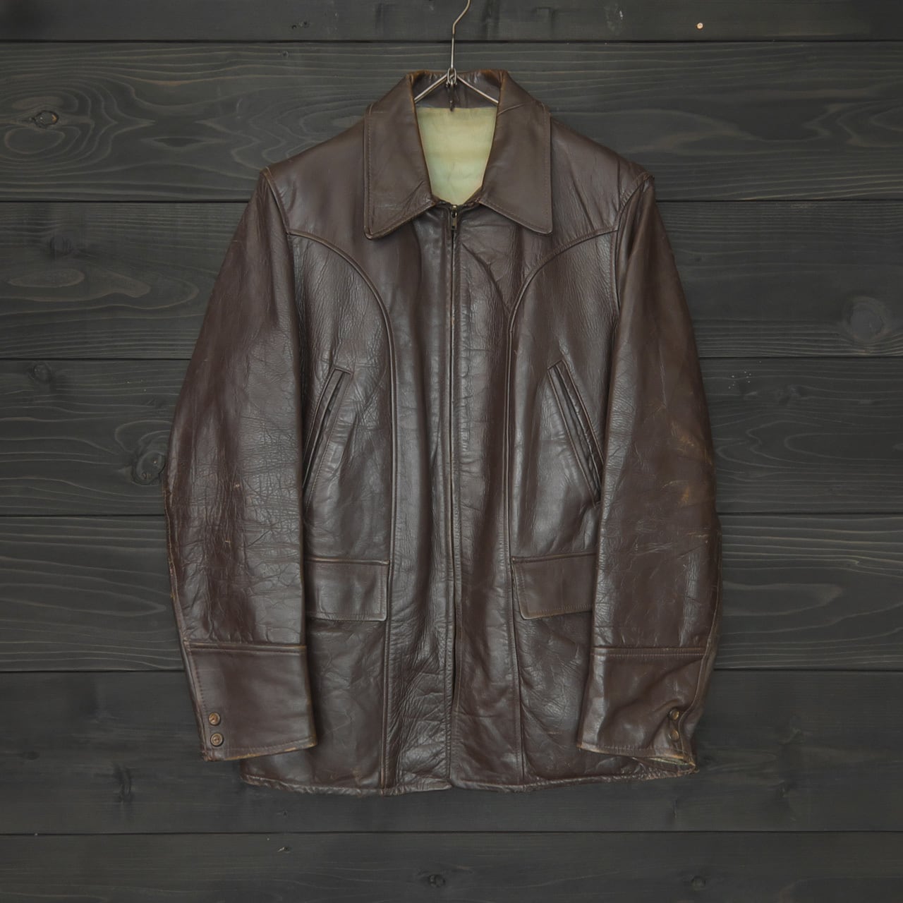 montgomery ward vintage leather jacketお値下げは可能ですか