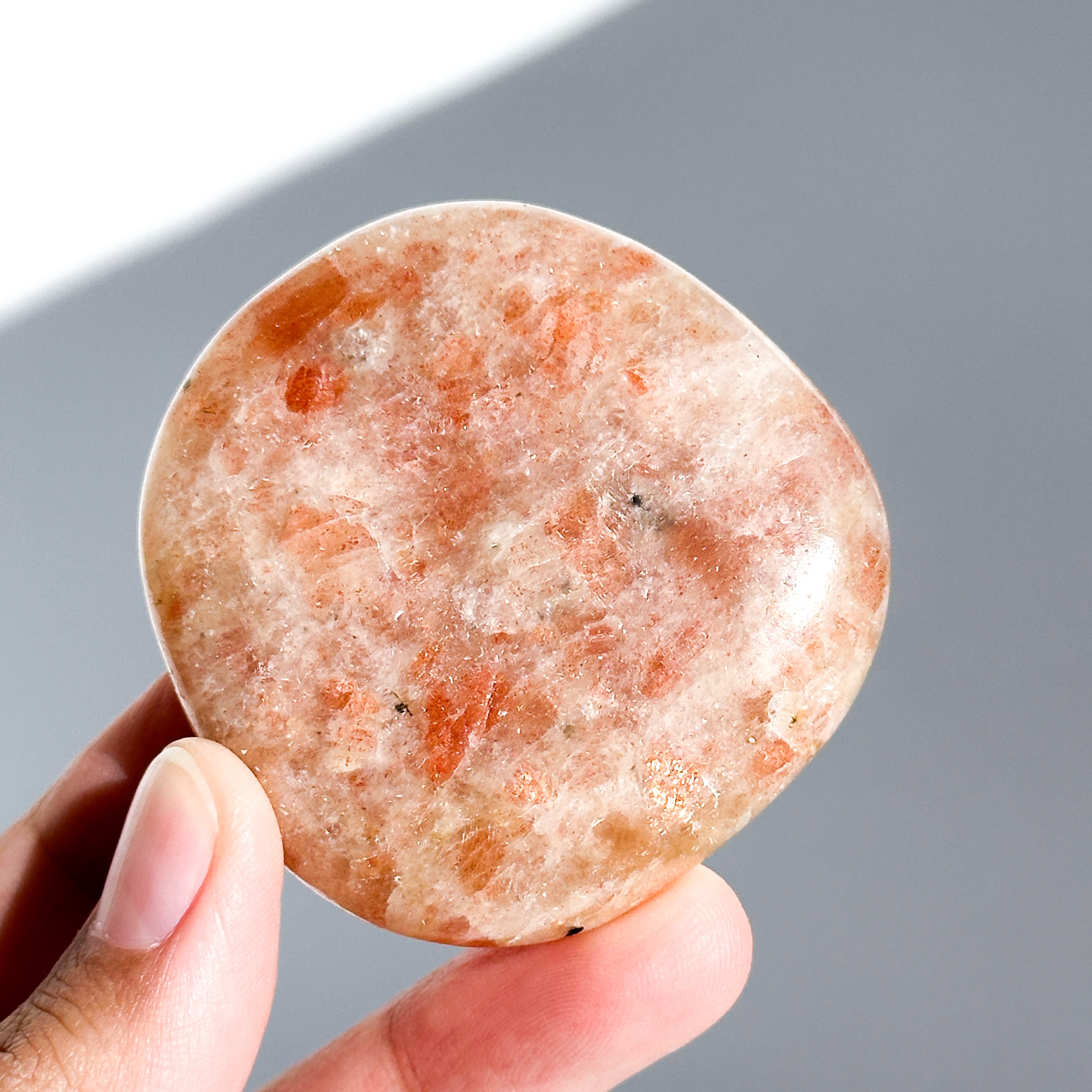 サンストーン パーム 41◇Sun Stone◇ 天然石・鉱物・パワーストーン