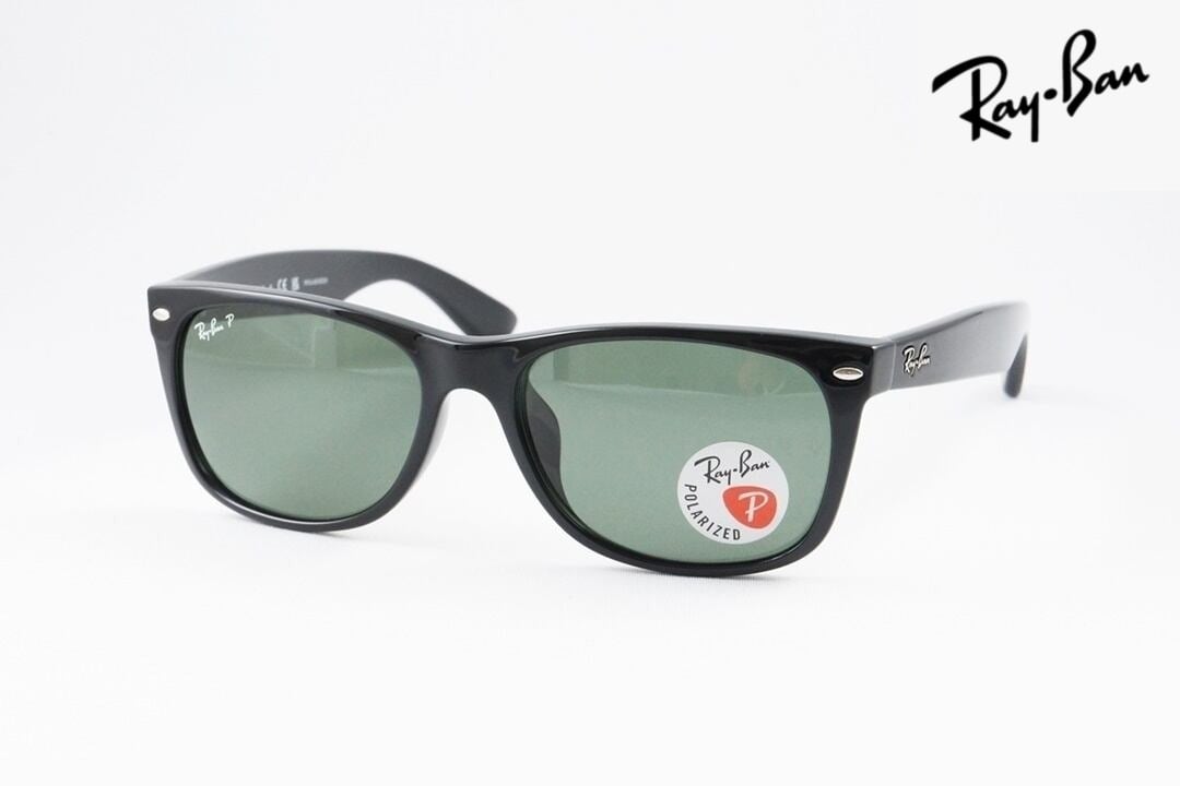 長渕剛さん着用】Ray-Ban 偏光 サングラス NEW WAYFARER RB2132-F 901