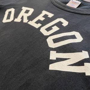 【champion】USA製 名作 T1011 OREGON アーチロゴ プリント Tシャツ S チャンピオン US古着 アメリカ古着