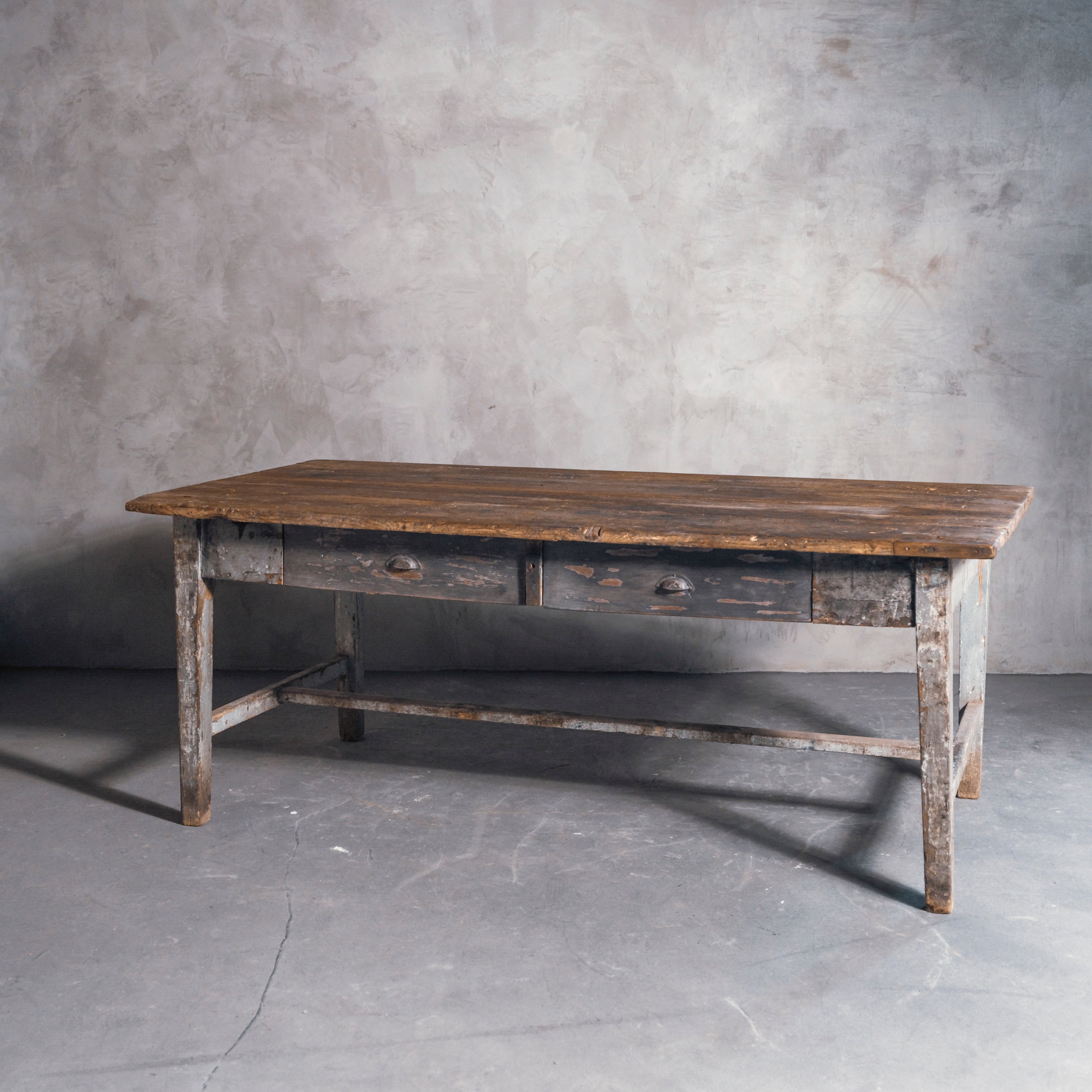 テーブル/ワークテーブル/アンティークテーブル/作業台/作業机/ディスプレイ台/店舗什器/デスク/アンティーク