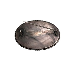 antique c1920 butterfly wing oval brooch