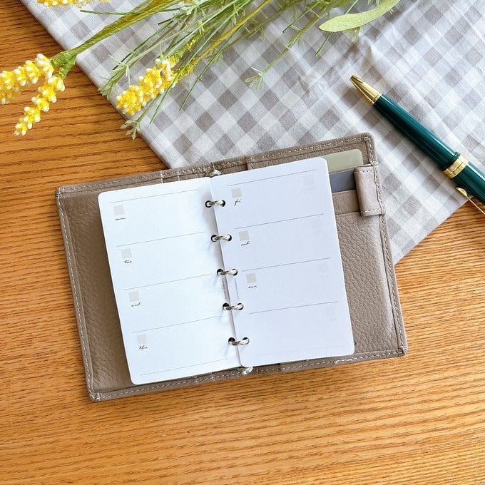 マイクロ5サイズ/フリーウィークリーリフィル