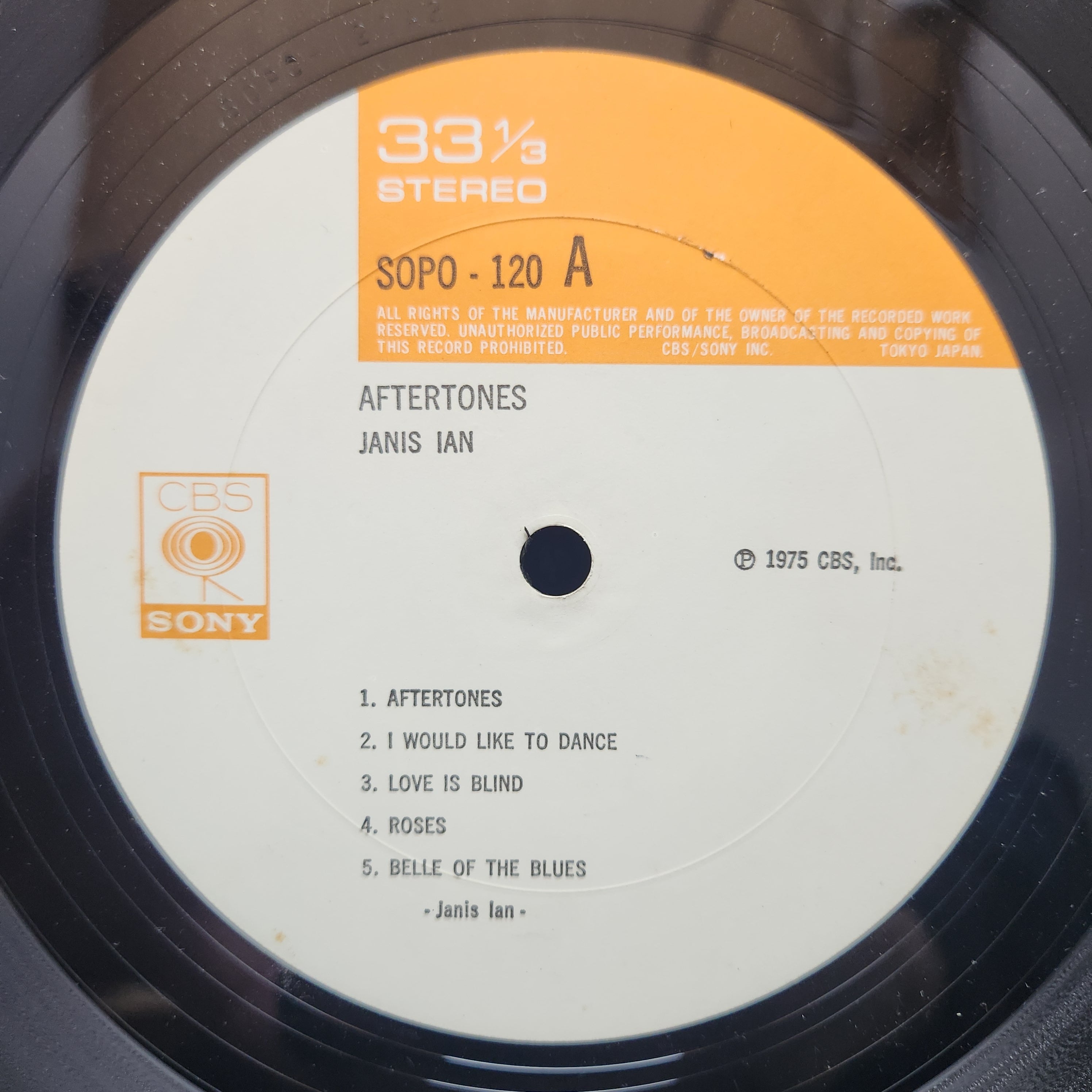 Janis Ian / Aftertones [SOPO 120, SOPO-120] - 画像3