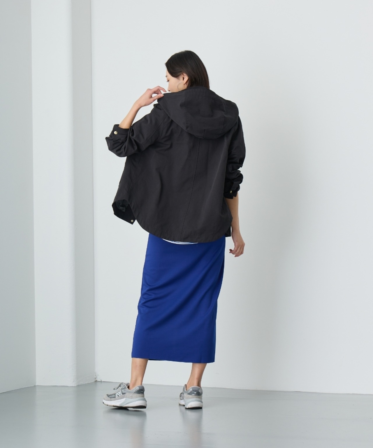 No.23500 グログランショートジャケット  Black