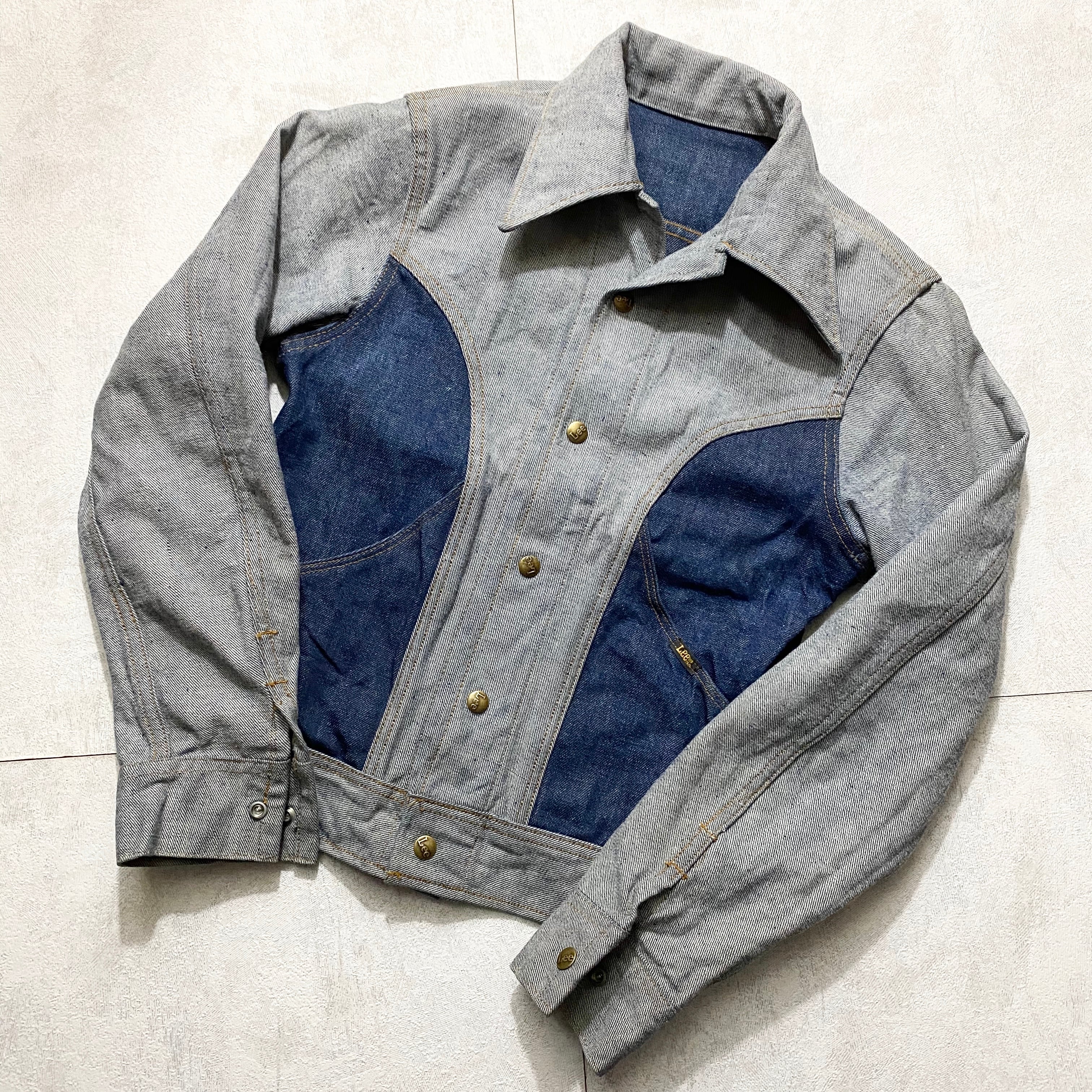 vintage 1970's LEE reversible denim jacket | NOIR ONLINE