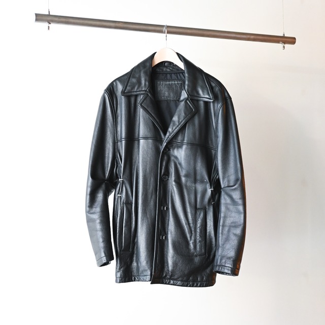 KOZABURO - PRM Folded Leather Jacket | UNEVEN GENERAL STORE