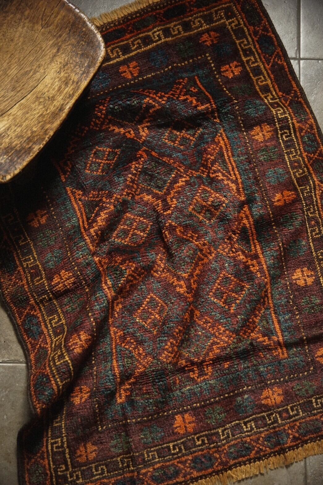 971 -Semi Antique Sistan Baluch rug