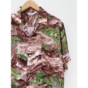 60s SPORTSWEAR HAWAIIAN SHIRT MADE IN JAPAN  Size M